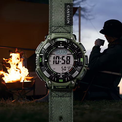 CASIO PRG-340B-3D פרוטרק סולארי חדש!