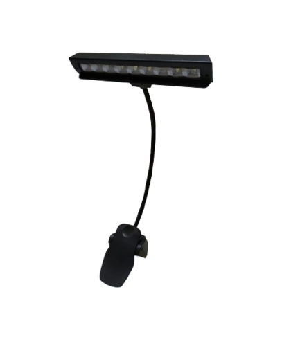 תאורת תווים LED lamp עם קליפס בצבע שחור PLL-28 מבית LEGRAND