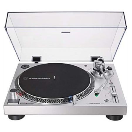 פטיפון Audio Technica AT-LP120XUSB אודיו טכניקה צבע כסוף