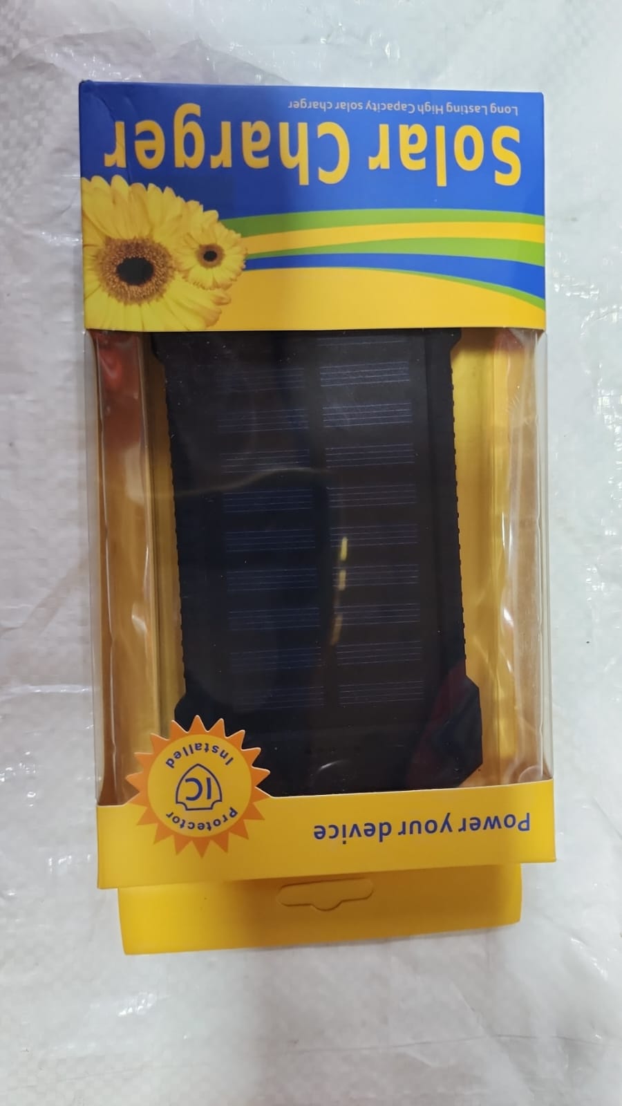 סוללה ניידת  סולרית נטענת 200000MAH