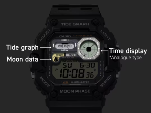 שעון יד - WS-1700H-5AV - CASIO