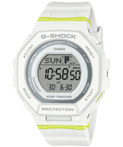 CASIO GMD-B300SC-7D בלוטוס ומד צעדים סדרה חדשה