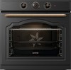 תנור בנוי כפרי רטרו שחור 77 ליטר gorenje BOS6737CLB