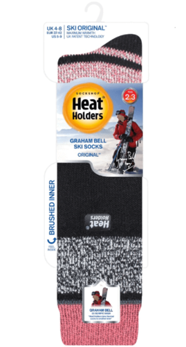 גרבי סקי לנשים שחורות (37-42) - Heat Holders