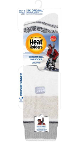גרבי סקי לנשים שמנת (37-42) - Heat Holders
