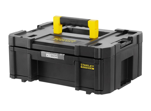 ארגז כלים STANLEY FATMAX TSTAK עם מגירה עמוקה 9.5 ליטר ו-6 תאים נשלפים