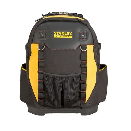 תיק גב STANLEY FATMAX מקצועי עם תא מחשב מוגן, מארגן כלים נשלף ובסיס אטום למים