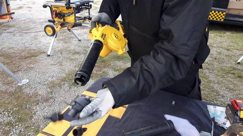 מפוח נטען 20V (גוף בלבד) Dewalt DCV100N