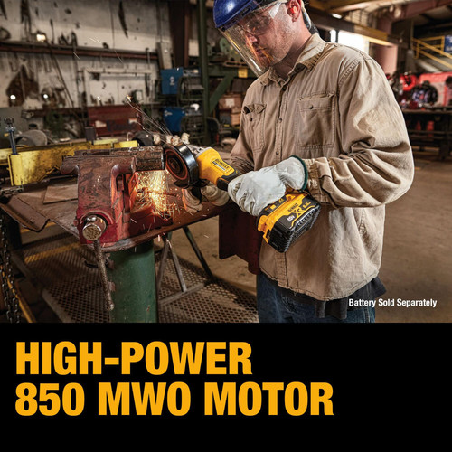 משחזת זווית 20V ללא פחמים (גוף בלבד) DEWALT DCG413B