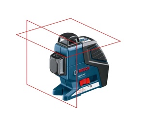פלס לייזר קווי Bosch GLL 2-80 P +חצובה + BT 150 Professional