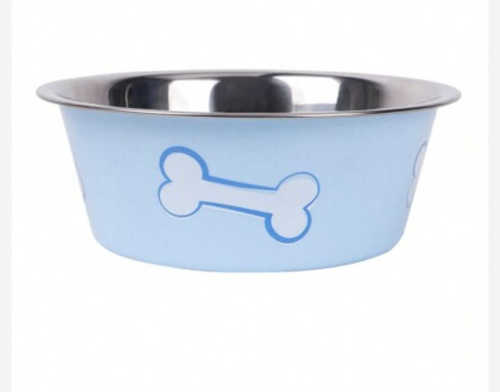 קערה נירוסטה עיטור עצם 22 ס