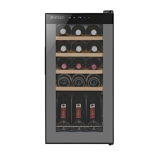 מקרר יין ביתי עד 15 בקבוקים דגם Vinopo CH-43FD2 *מדפי עץ