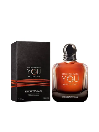 בושם לגבר ארמאני GIORGIO ARMANI STRONGER WITH YOU ABSOLUTELY 100 ML PARFUM 