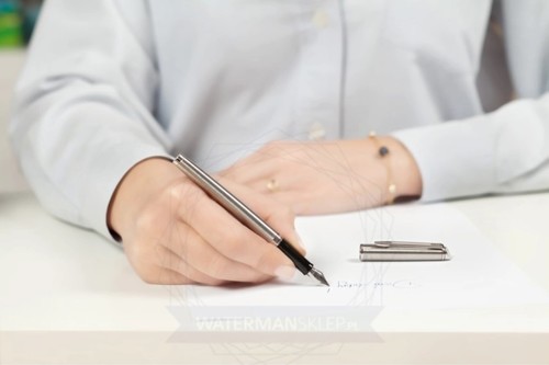 עט נובע יוקרתי, דגם Hémisphère Stainless Steel CT Fountain pen (F)