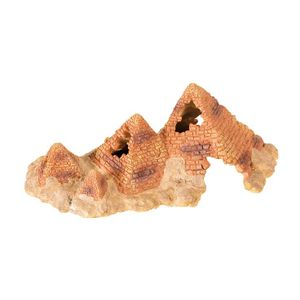מסתור מערה פרמידה 12*21 REPTIZOO 34 ס"מ