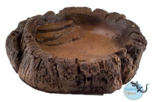 כלי מים טבעי "גזע" 3*9 CERAMIC NATURE 10 ס"מ