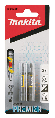 מארז ביטים מגנטים T20 PREMIER 50 MAKITA