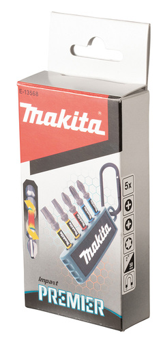 מארז ביטים מגנטים במחזיק מפתחות PREMIER MAKITA 