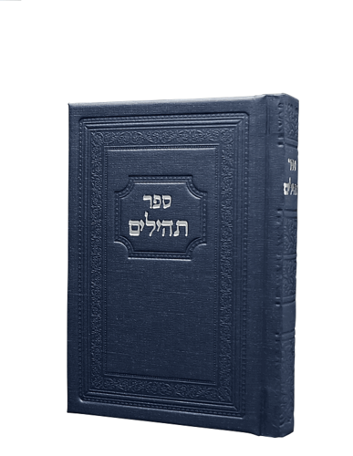 ספר תהילים כריכה מהודרת פורמט גדול (L)