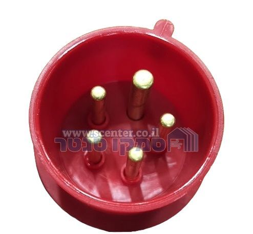 מתאם שקע ישראלי לתקע סיקון 5X16