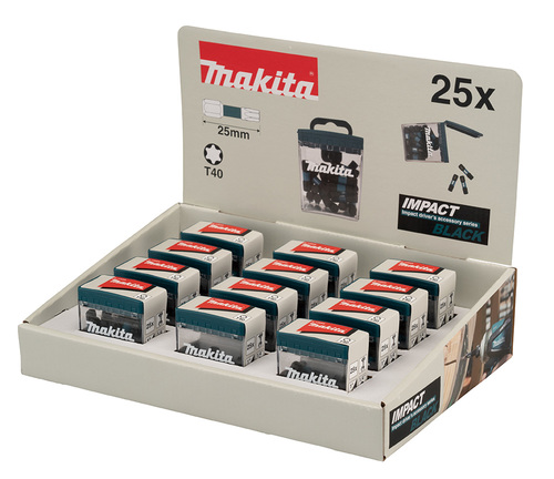 מארז דלפק ביטים T40 BLACK 25 MAKITA