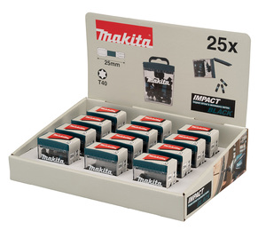 מארז דלפק ביטים T40 BLACK 25 MAKITA