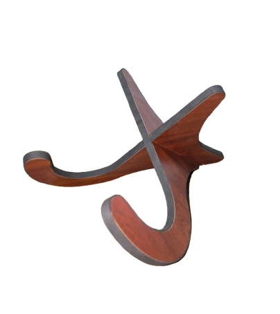 סטנד גיטרה GS401 בצורת X בצבע חום מבית LEGRAND