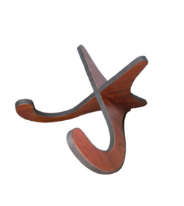 סטנד גיטרה GS401 בצורת X בצבע חום מבית LEGRAND