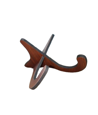 סטנד גיטרה GS401 בצורת X בצבע חום מבית LEGRAND