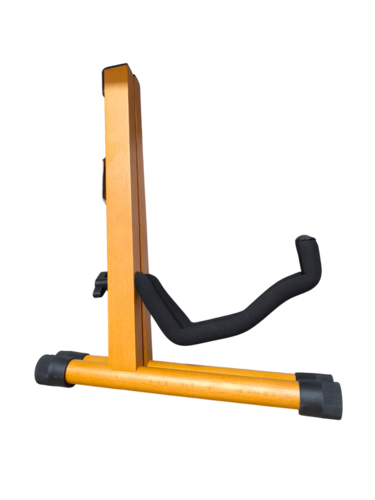 סטנד גיטרה אוניברסלי עשוי עץ GS-40 בצבע חום מבית LEGRAND