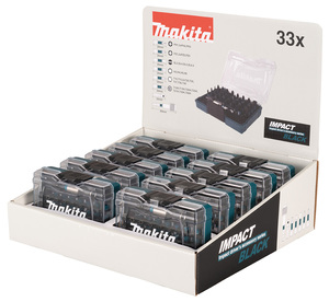 מארז דלפק ביטים מגנטים 33 חלקים BLACK 25 MAKITA
