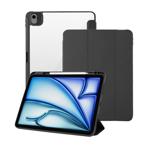כיסוי ספר ומגן זכוכית ל- PG iPad Air 11-inch (M2)
