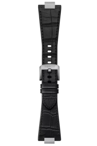 רצועת עור שחורה לדגם TISSOT PRX 40MM מקורי