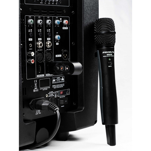 מיקרופון ידני אלחוטי 2.4GHZ USB
