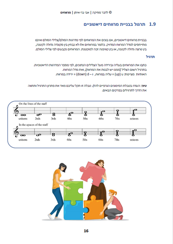 לדבר מוזיקה ספר 2 - מרווחים