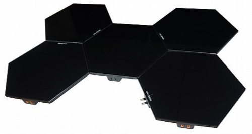 פלטה חשמלית לשבת יחיד UNIVERSE זכוכית מודולרית NRI-956 ללא כבל צבע שחור