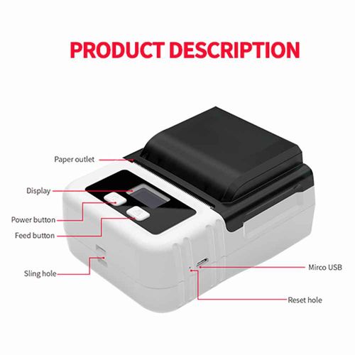 מדפסת ‏תרמית ‏להדפסת מדבקות ותוויות Aimo M120