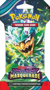קלפי פוקימון בוסטר מוסלב טוולייט מסקרייד Pokemon Twilight Masquerade Sleeves Booster