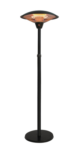 פטריית חימום חשמלית מתכווננת + כיסוי 1500W/3000W גימור שחור