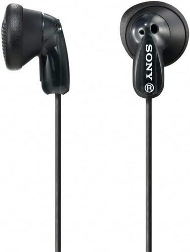 אוזניות SONY MDRE9LP צבע שחור