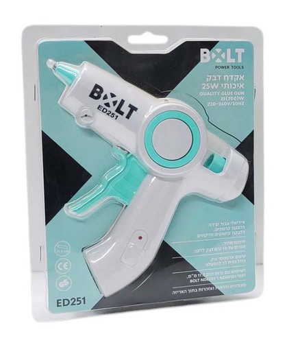 אקדח דבק חם Bolt ED251 200W