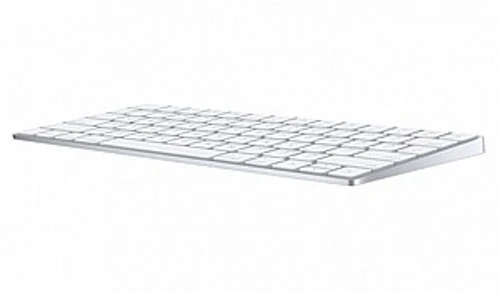 מקלדת מקורית Apple Magic Keyboard עם טעינת USB-C לבן