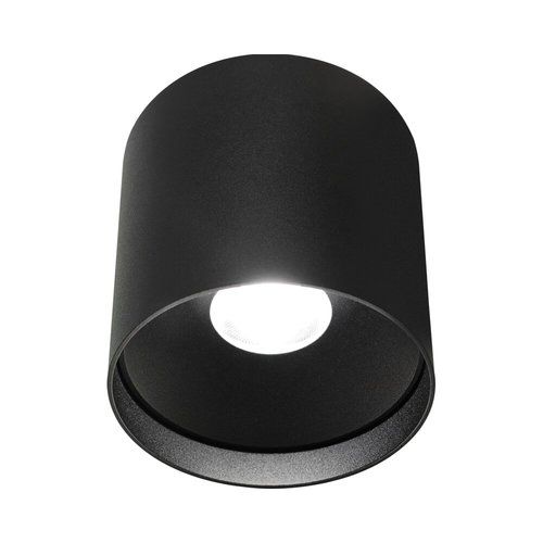 צמוד תקרה צילינדר שחור LISA 12W אור חם Nisko 
