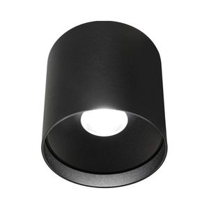 צמוד תקרה צילינדר שחור LISA 18W אור ניטרלי Nisko