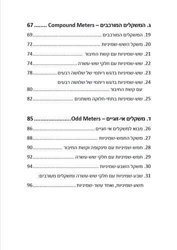 לדבר מוזיקה ספר 6 - לקחת ת'זמן - קצב ב