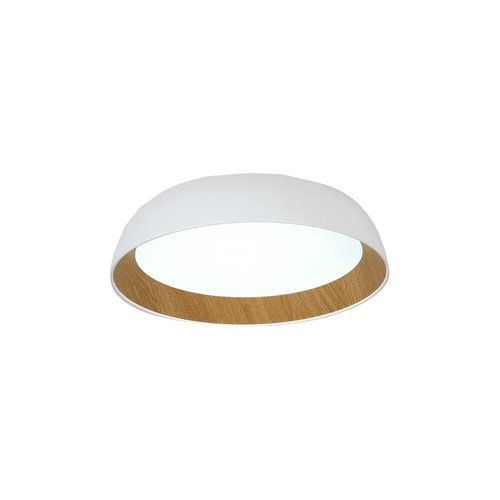 צמוד תקרה לבן+עץ OREN 60W 60CM 3CCT Nisko 
