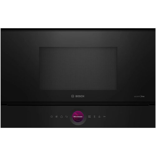 מיקרוגל בנוי שחור BOSCH סדרה 8 BFL9221B1 בוש