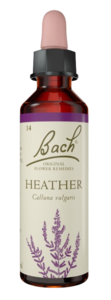 HEATHER | טיפות לשתייה על בסיס תמציות פרחי באך | מכיל 20 מ"ל |