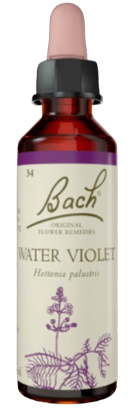 ماء بنفسجي | قطرات شرب مستوحاة من خلاصات زهور باخ | تحتوي على 20 مل |