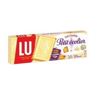 ביסקויט חמאה עם שוקולד לבן 150 גרם LU